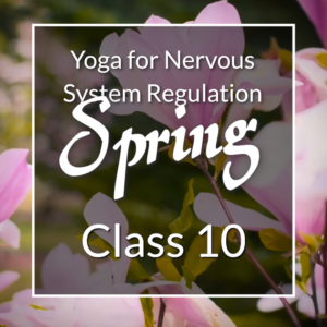 Yoga for Nervous System Regulation Spring series, Class 10.